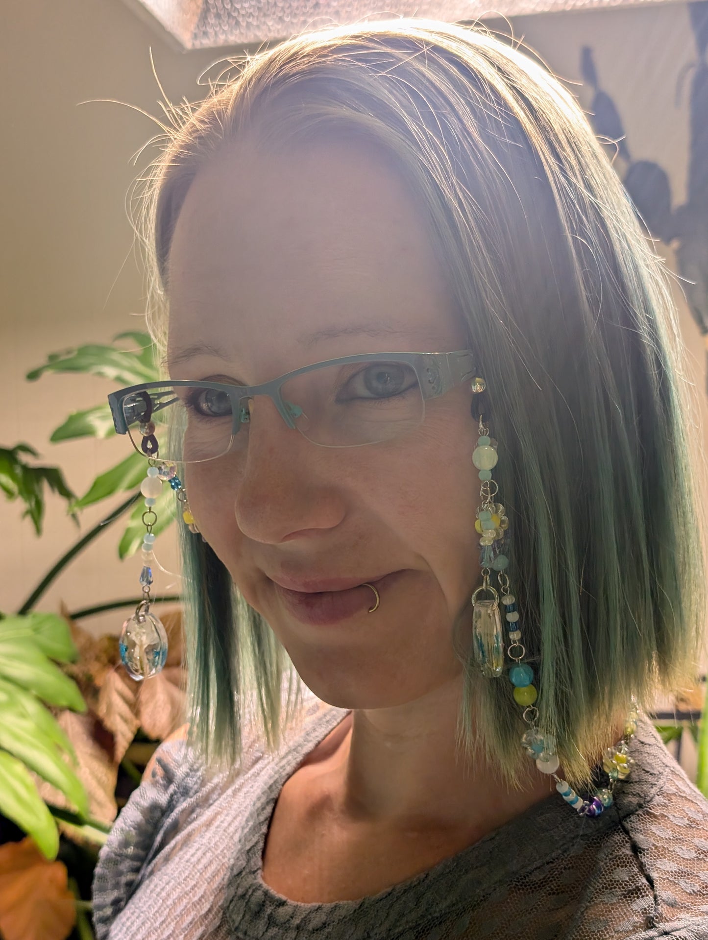 Lilac glasses chain